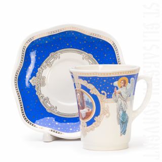 nativity scene coffee mug