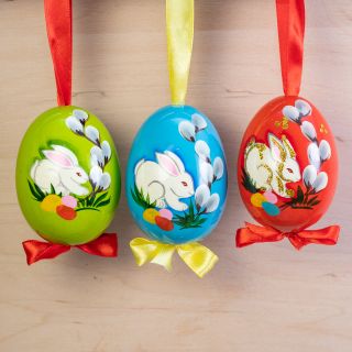 Easter Egg With a Bunny