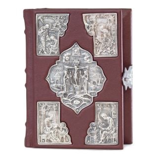 Leather Gospel Bookcover