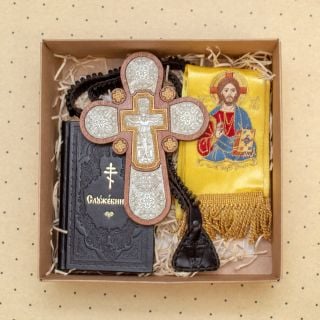 priest gift box with essentials for a divine Liturgy