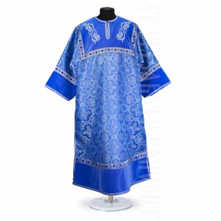 Blue Sticharion with Embroidery