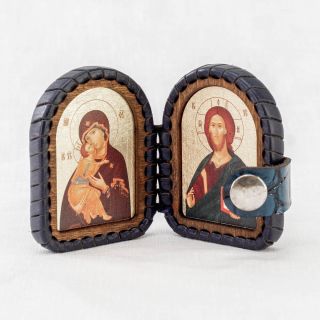 folding icon of the Mother of God of Kazan