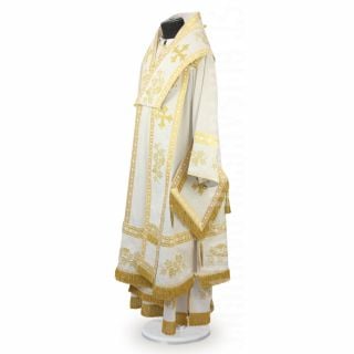 White bishop vestment