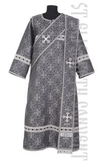 purple church silk protodeacon vestment