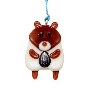 handmade glass hamster