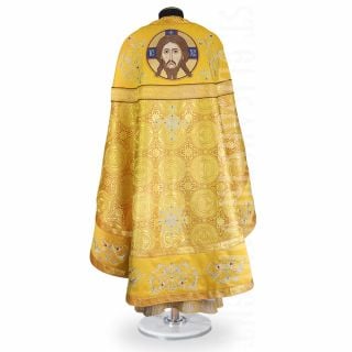 Greek-style priest vestment with Embroidery and Medallion