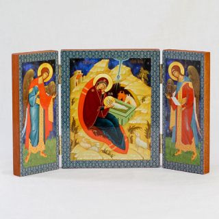 The Nativity of Christ fordable icon
