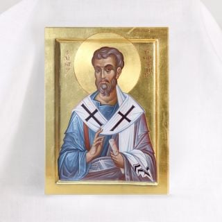 hand-painted icon of Saint Apostle Timothy