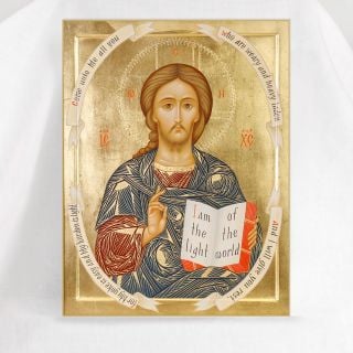 Hand-painted Icon of Christ the Savior