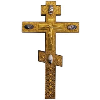  Holy Table Cross with semi-precious stones