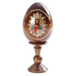 the Mother of God of the Unfading Boom icon on the egg