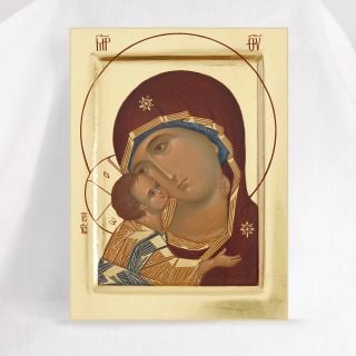 hand-painted icon of the Mother of God Igorevskaya