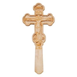 hand carved cross for nuns