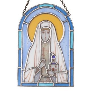 St. Elisabeth the New-Martyr Stained-glass Panel