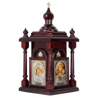 Eastern Orthodox Tabernacle with Reliquary and Icons