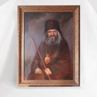 wall picture of St John of Shanghai 