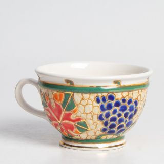 Cup with Grapes