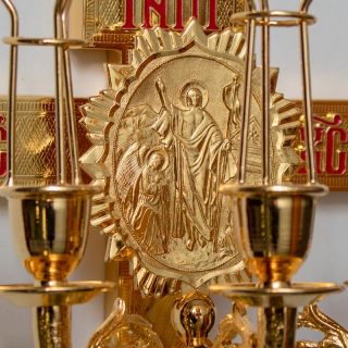Easter Three-Candlestick on the Cross