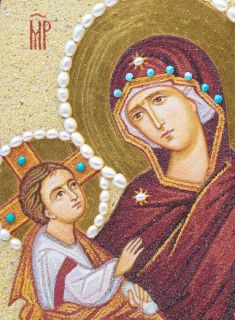 Family Icon The Most Holy Theotokos and Saints