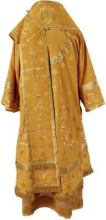 embroidered bishop vestment