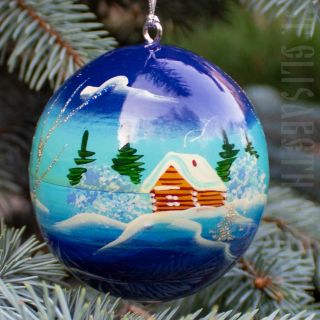 Bauble with the scenery