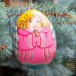 angel egg easter christmas decoration