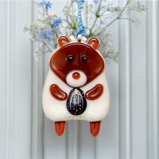 handmade glass hamster