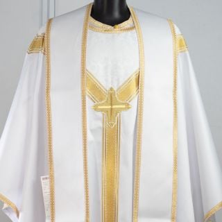 Chasuble and Stole with Embroidered Crosses sh-23-29-3