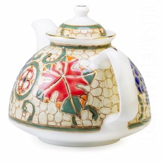 ceramic grape teapot