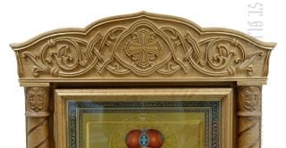 icon case (kiot), oak