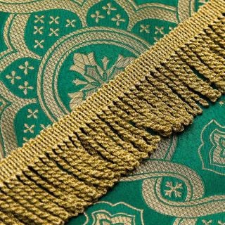Holy Table cloth with a sewn cross and tassels