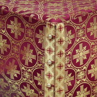 Burgundy Holy Table vestment 