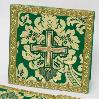 Chalice Veil, Burse and Pall Altar Set with a Cross