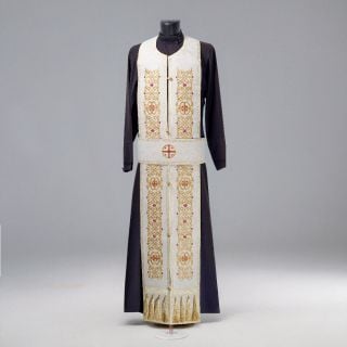 Greek style priest vestment with Easter embroidery