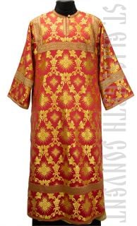 red church silk sticharion
