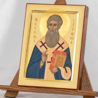 handpainted iocn of Kirill of Turov