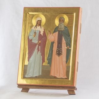 Icon of Ss Maria and Arseny