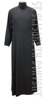 black Russian undercassock made of staple