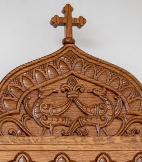 handcarved icon case