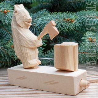 Carved Wooden Toys, Souvenir, folk crafts