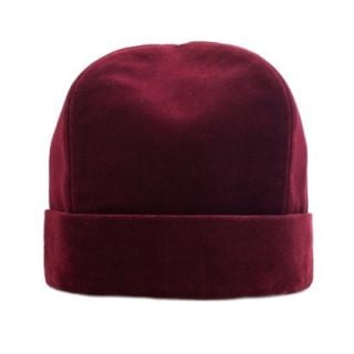 Velvet Russian Skufia with Lapel