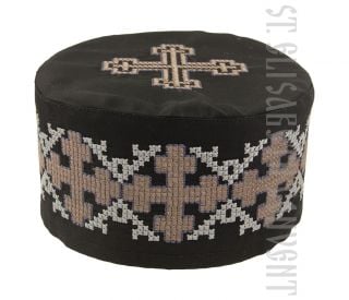 Serbian/Greek skufia with embroidery 
