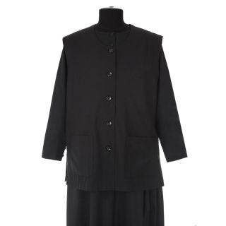 Wool Blend Female Vest 