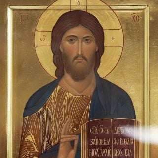 Acrylic Icon of Christ the Pantocrator