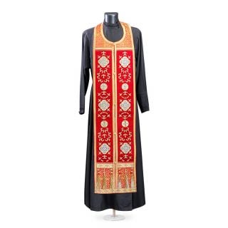 Paschal Priest Vestment with embroidery and Icon of The Christ not made by hand