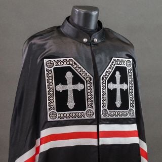 Lenten bishop cloak with tablets