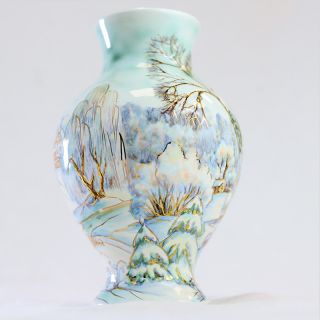 Winter Collection of cerami vases