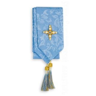 Blue bookmark for the holy Gospel