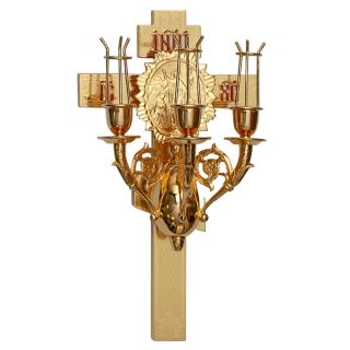 Easter Three-Candlestick on the Cross