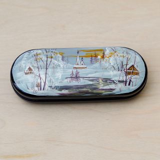 Painted Glasses Case